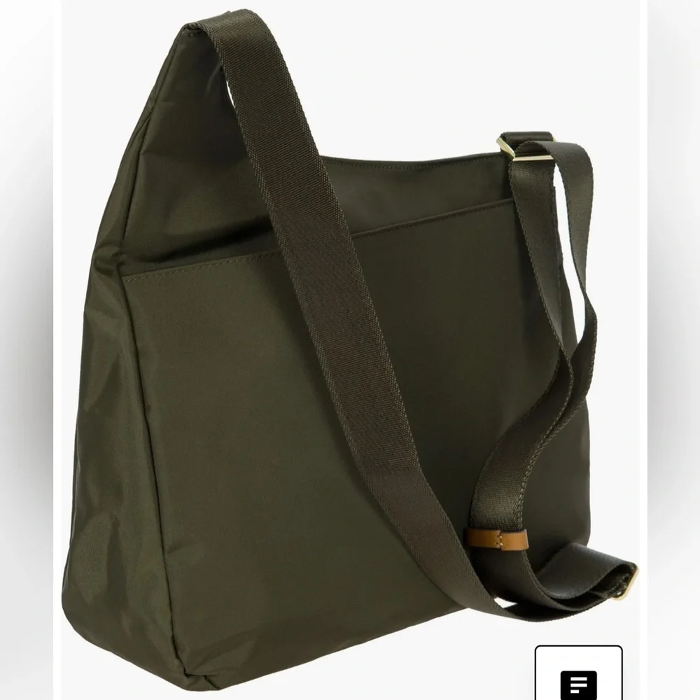 Bric's Olive Shoulder Bag (b0075) - Picture 3 of 15